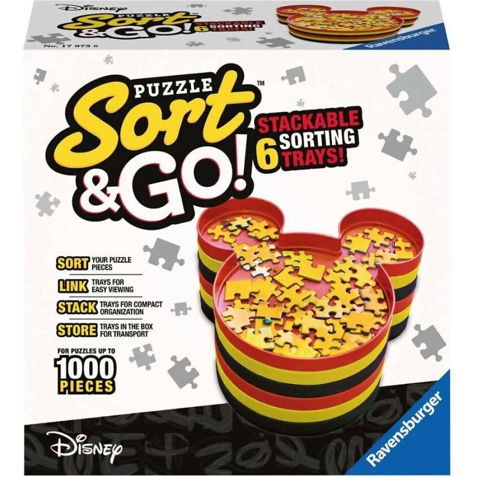 Ravensburger - Disney Mickeys Sort & Go Puzzle Sorter