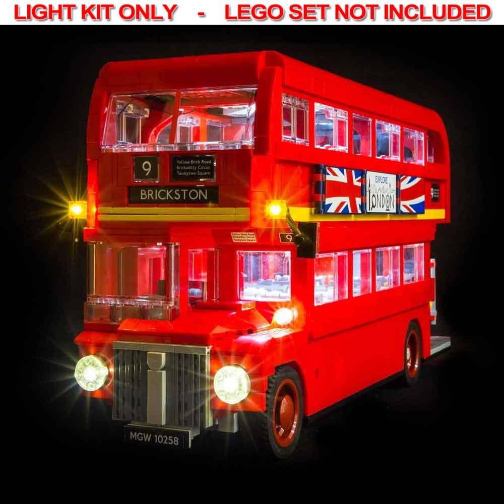 Light My Bricks - LIGHT KIT for LEGO® London Bus 10258