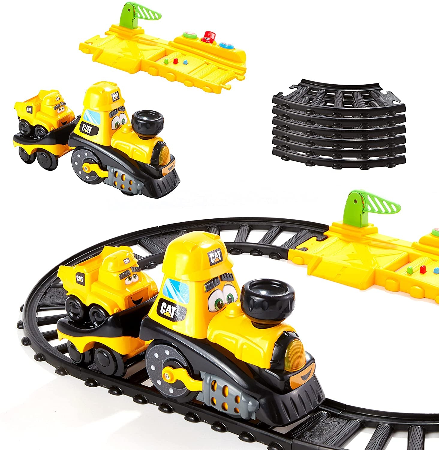 CAT® - Train Set Construction Power Track Junior Crew Preschool