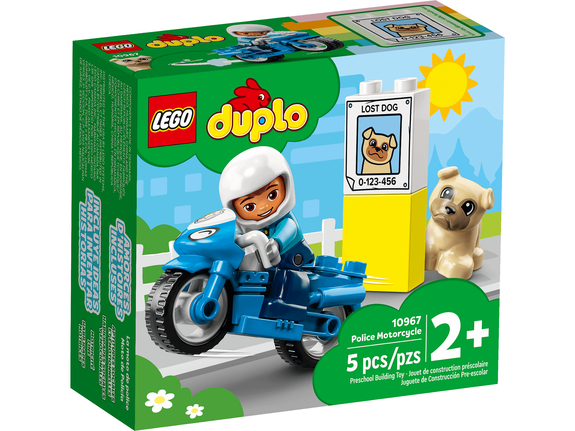 LEGO® 10967 Police Motorcycle - DUPLO®