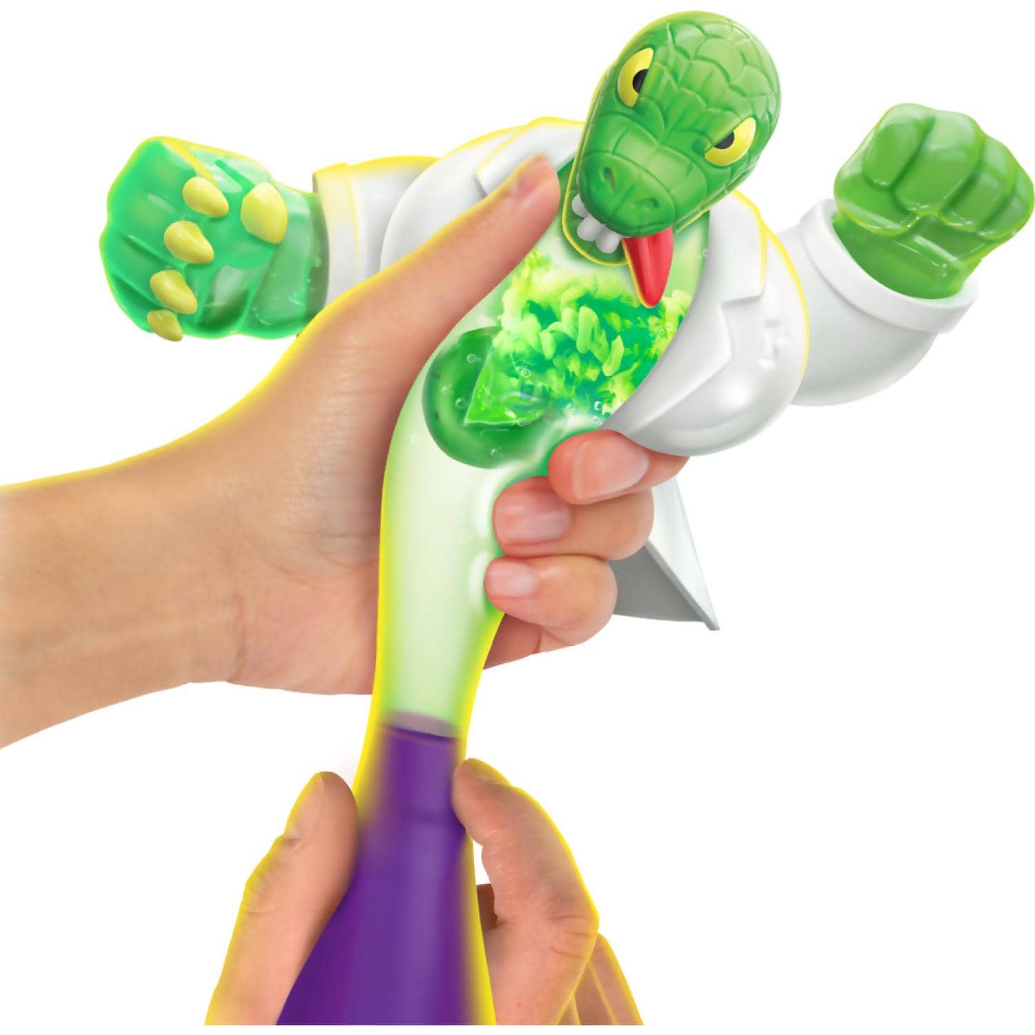 Heroes of Goo Jit Zu - Marvel Goo Shifters Spider-man Vs Goo Shifter Lizard