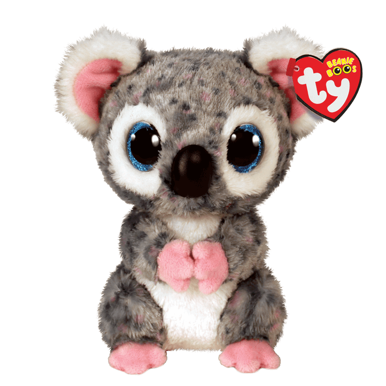Ty - Beanie Boos - Karli - Grey Spotted Koala 15cm Small