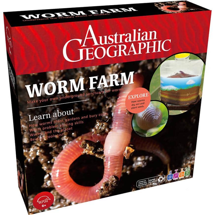 Australian Geographic - : Worm Farm
