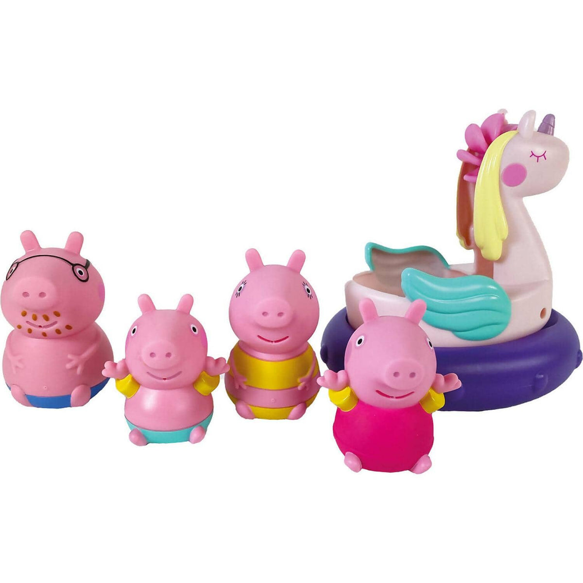 TOMY - Toomies Peppa Pig Bath Toys Set