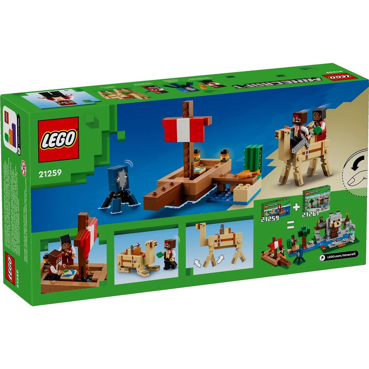 LEGO® 21259 The Pirate Ship Voyage - Minecraft®