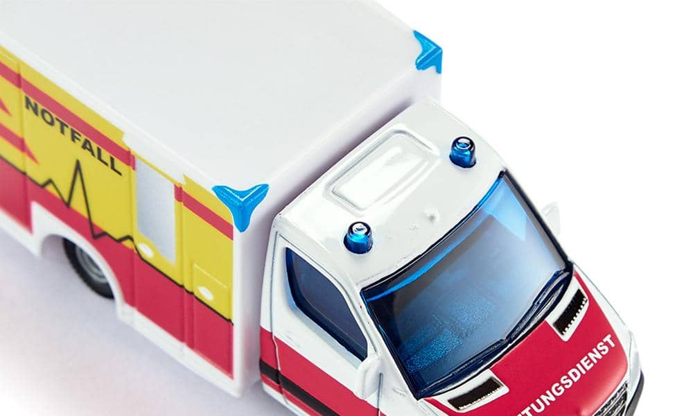 Siku - Ambulance Fire Rescue Die-Cast Model Vehicle