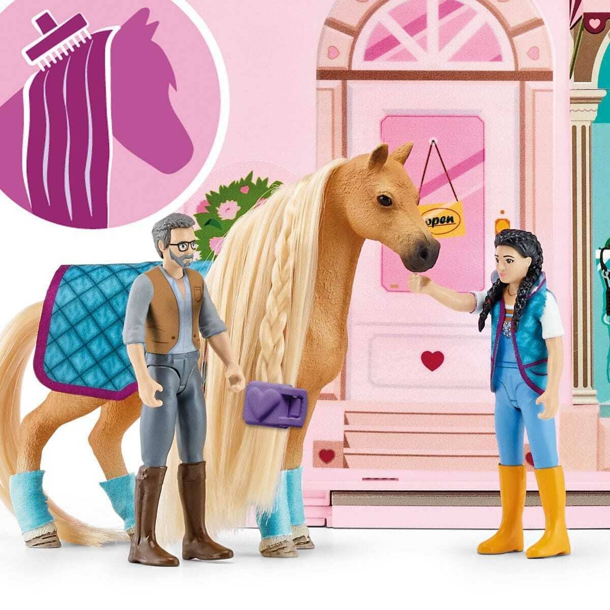Schleich - Horse Pop-up Boutique - Horse Club Sofia s Beauties Animal Playset
