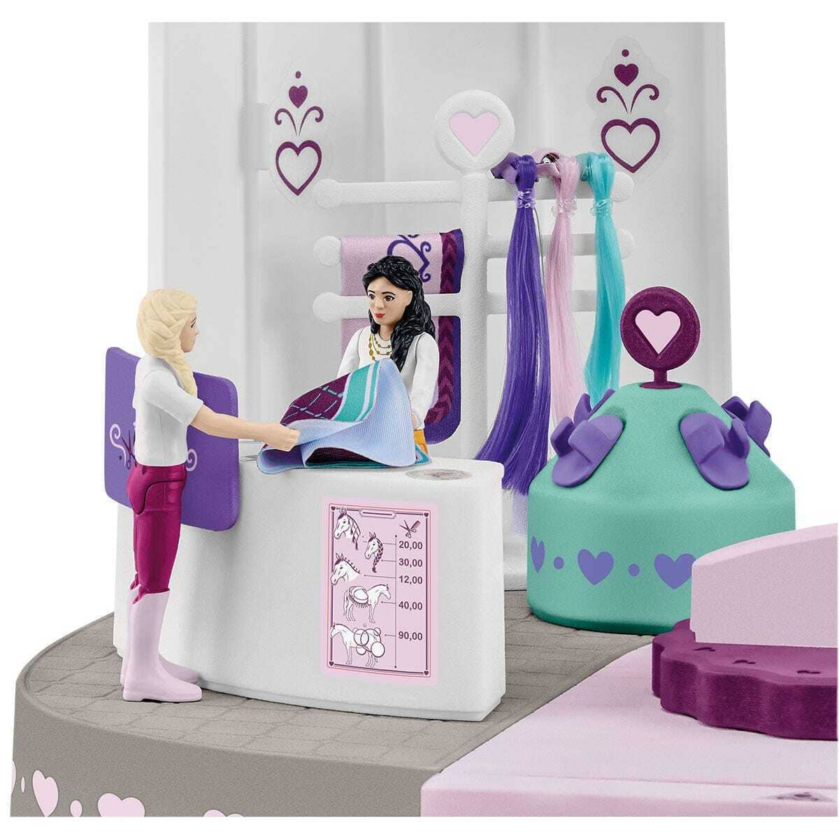 Schleich - Horse Beauty Salon - Horse Club Sofia s Beauties Animal Figurine Playset