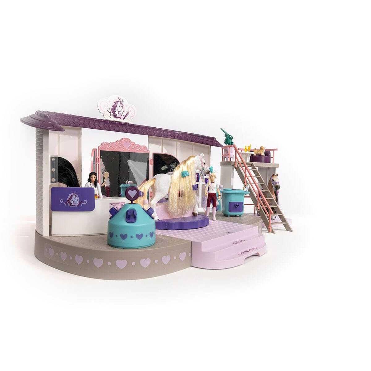 Schleich - Horse Beauty Salon - Horse Club Sofia s Beauties Animal Figurine Playset