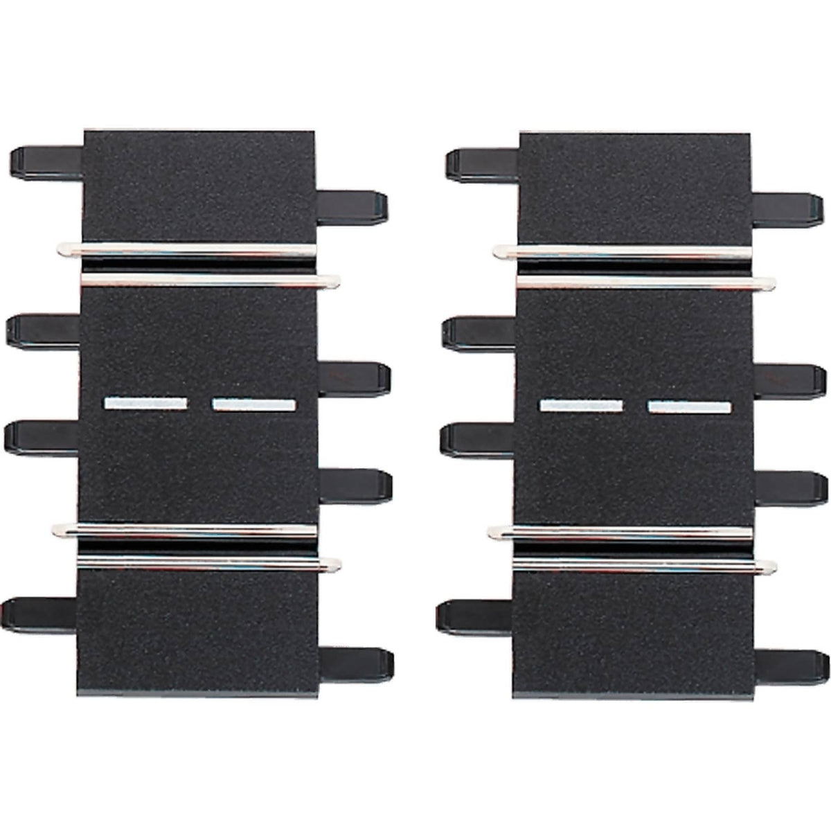 CARRERA - DIGITAL 1:32 ACCESSORIES - 1/4 STRAIGHTS (2) 2 X 8.6CM TRACK PIECES - SLOT CAR TRACK ACCESSORIES ALSO SUITS 1:24 & EVOLUTION