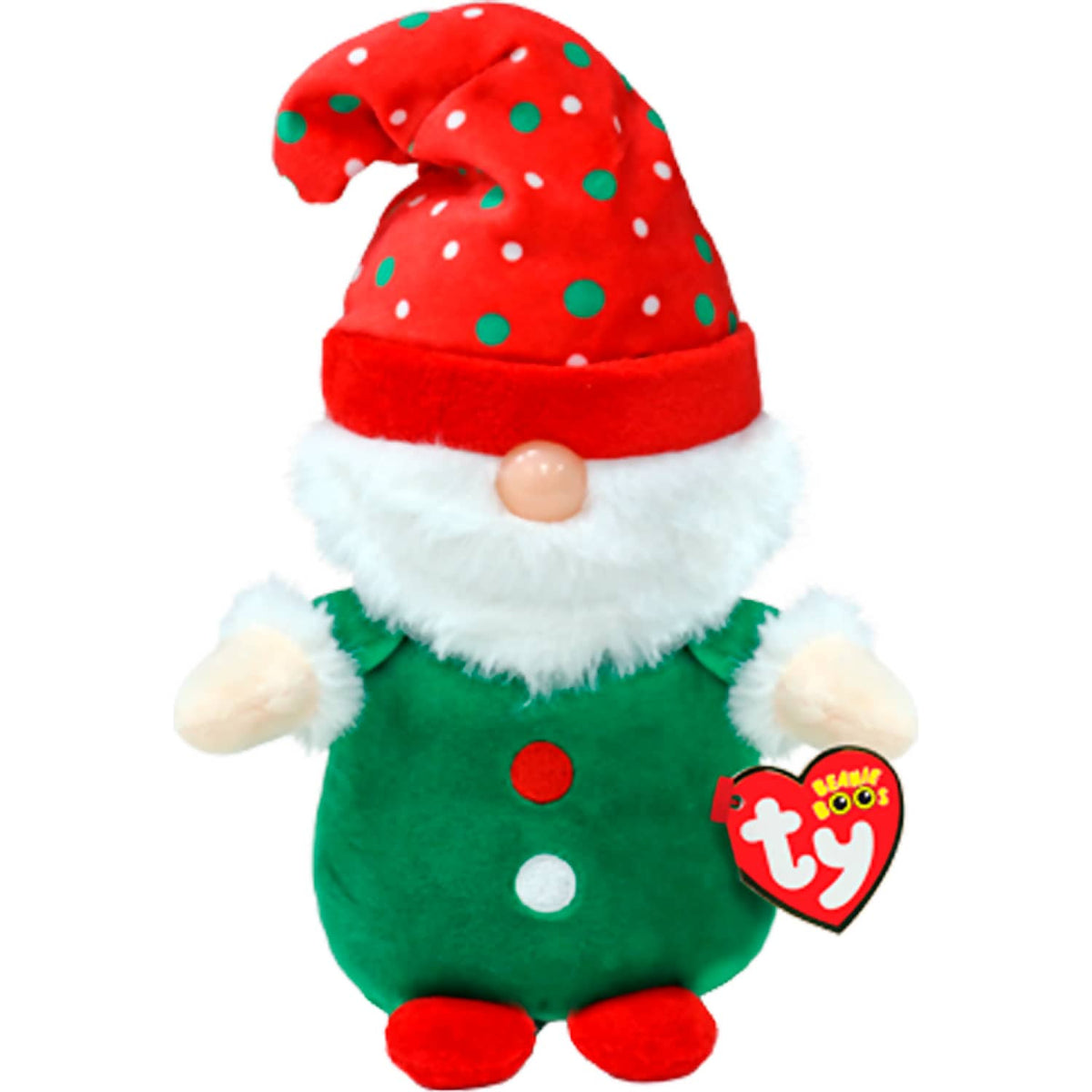 Ty - Beanie Boos - Gnolan Green Gnome Small 15cm