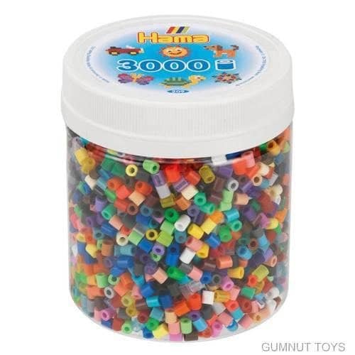 Hama Beads - Tub - Craft Kit - 3000 Pieces Primary Pack
