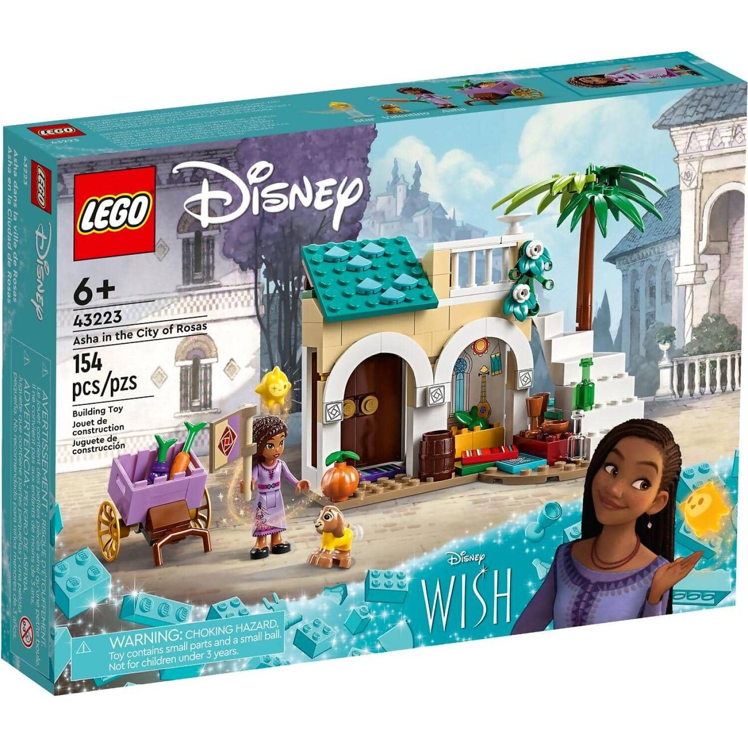 LEGO® 43223 Asha in the City of Rosas - Disney Princess