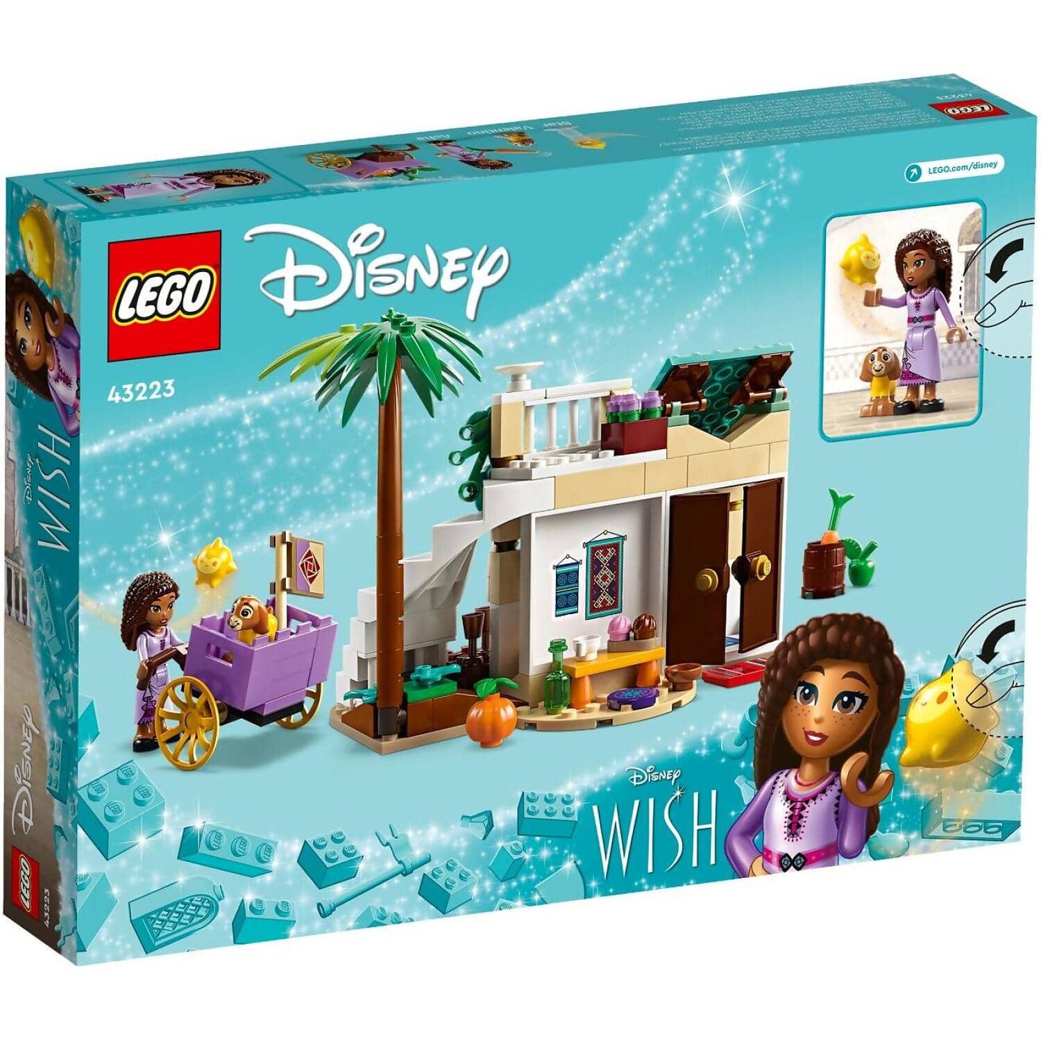 LEGO® 43223 Asha in the City of Rosas - Disney Princess