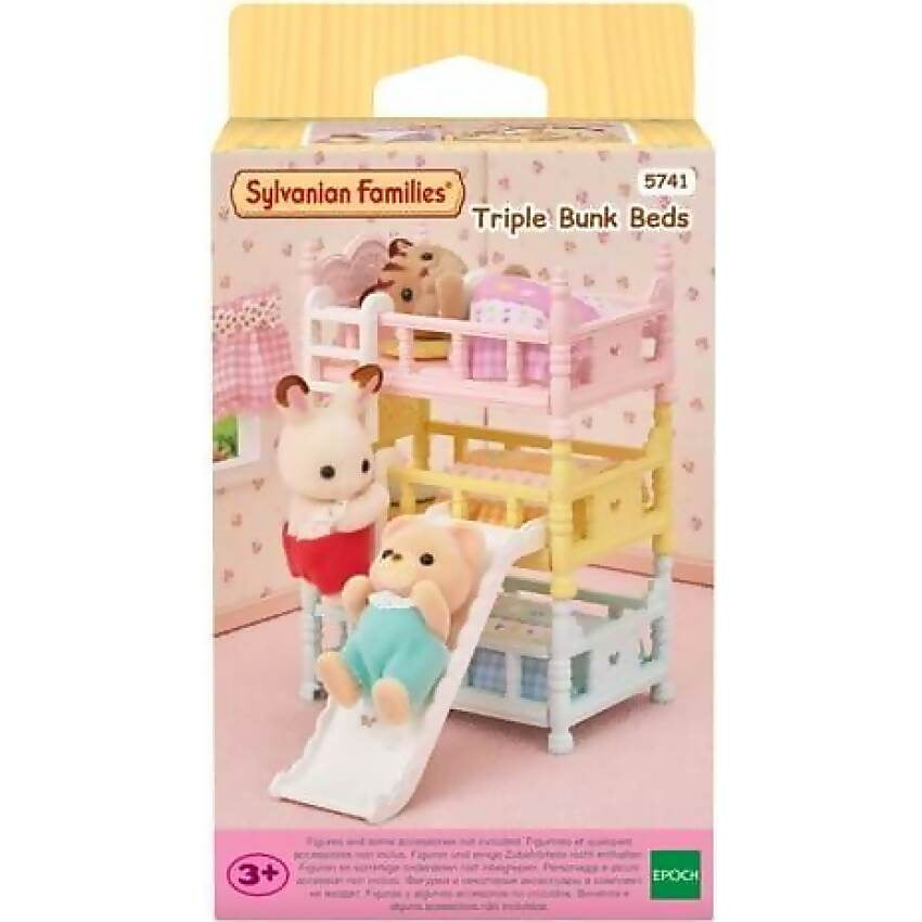 Sylvanian Families - Triple Bunk Beds Playset