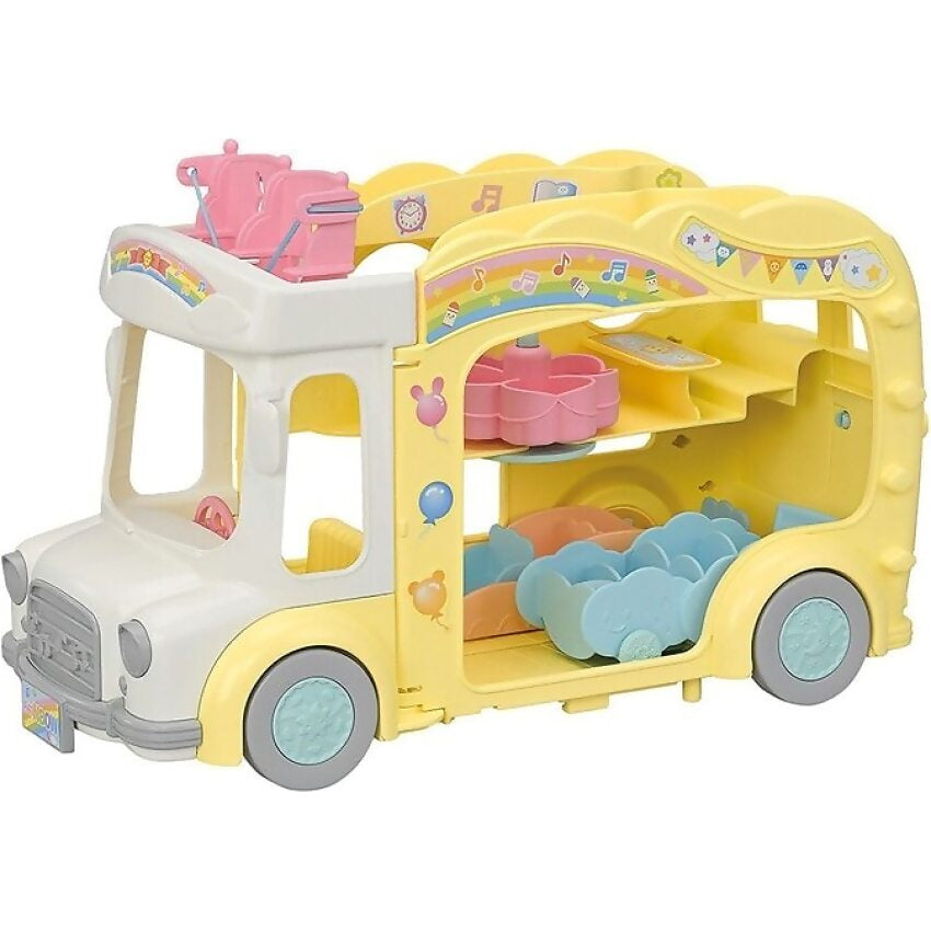 Sylvanian Families - Rainbow Fun Nursery Bus Playset
