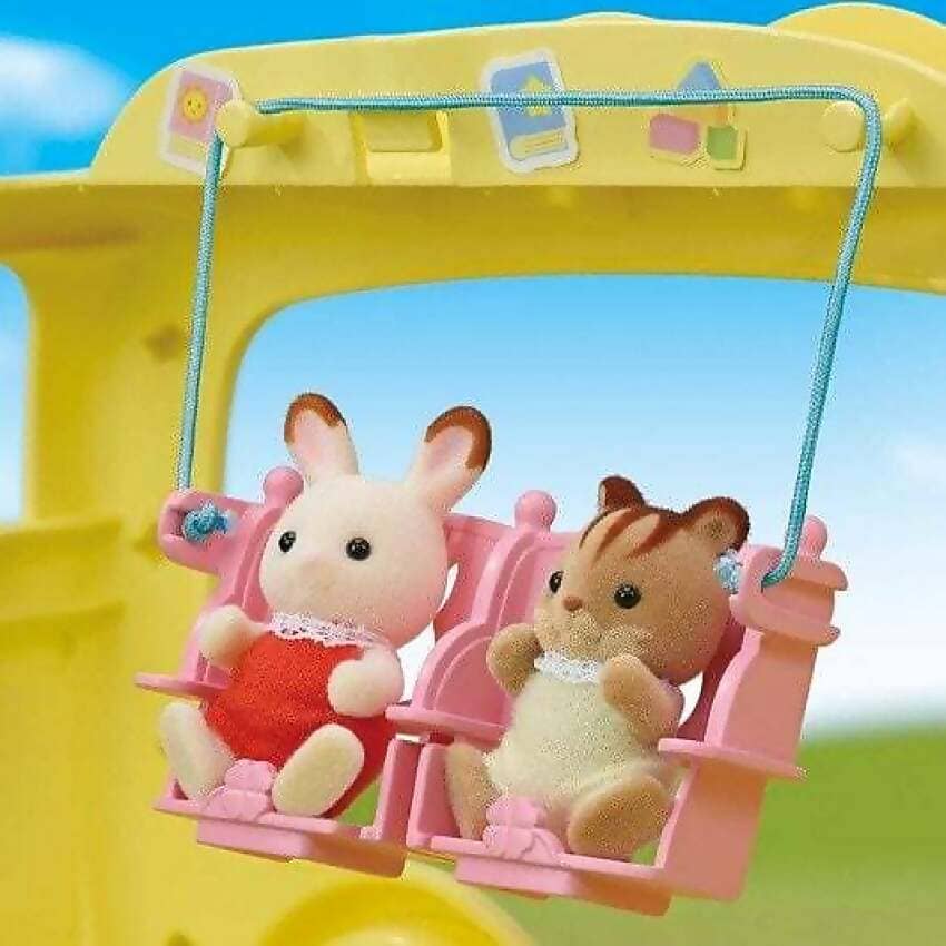 Sylvanian Families - Rainbow Fun Nursery Bus Playset
