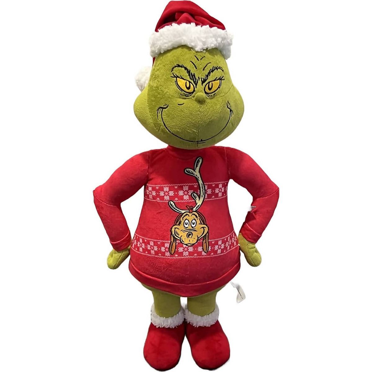 Cotton Candy - Xmas Holiday Grinch In Max Jumper 59cm - Dr. Seuss