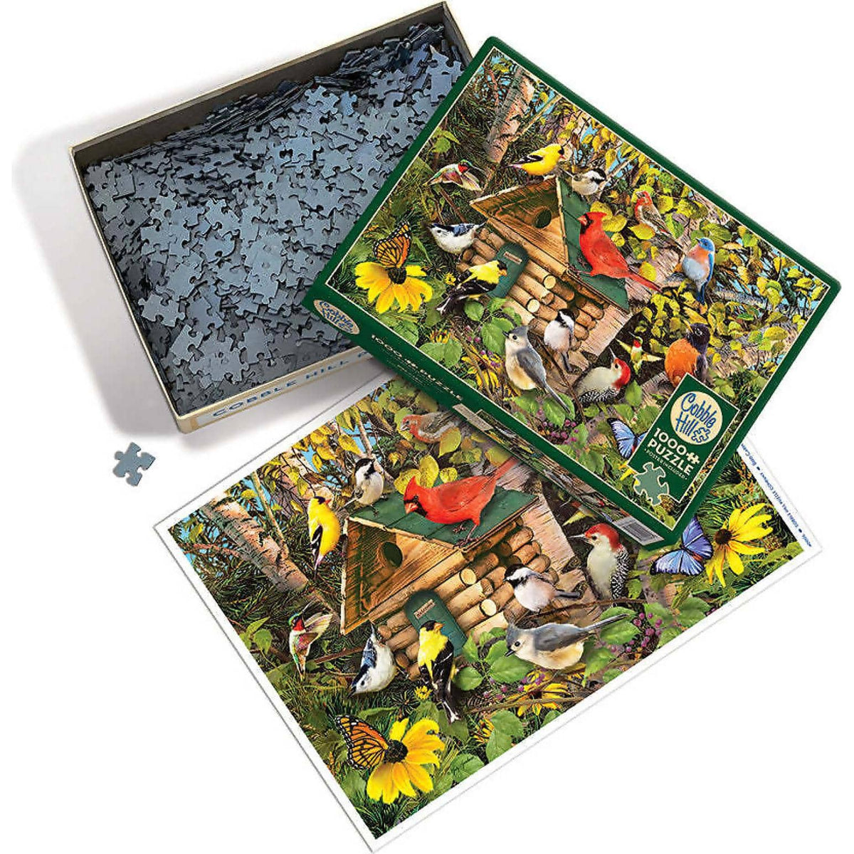 Cobble Hill - Bird Cabin - Jigsaw Puzzle 1000 Pieces