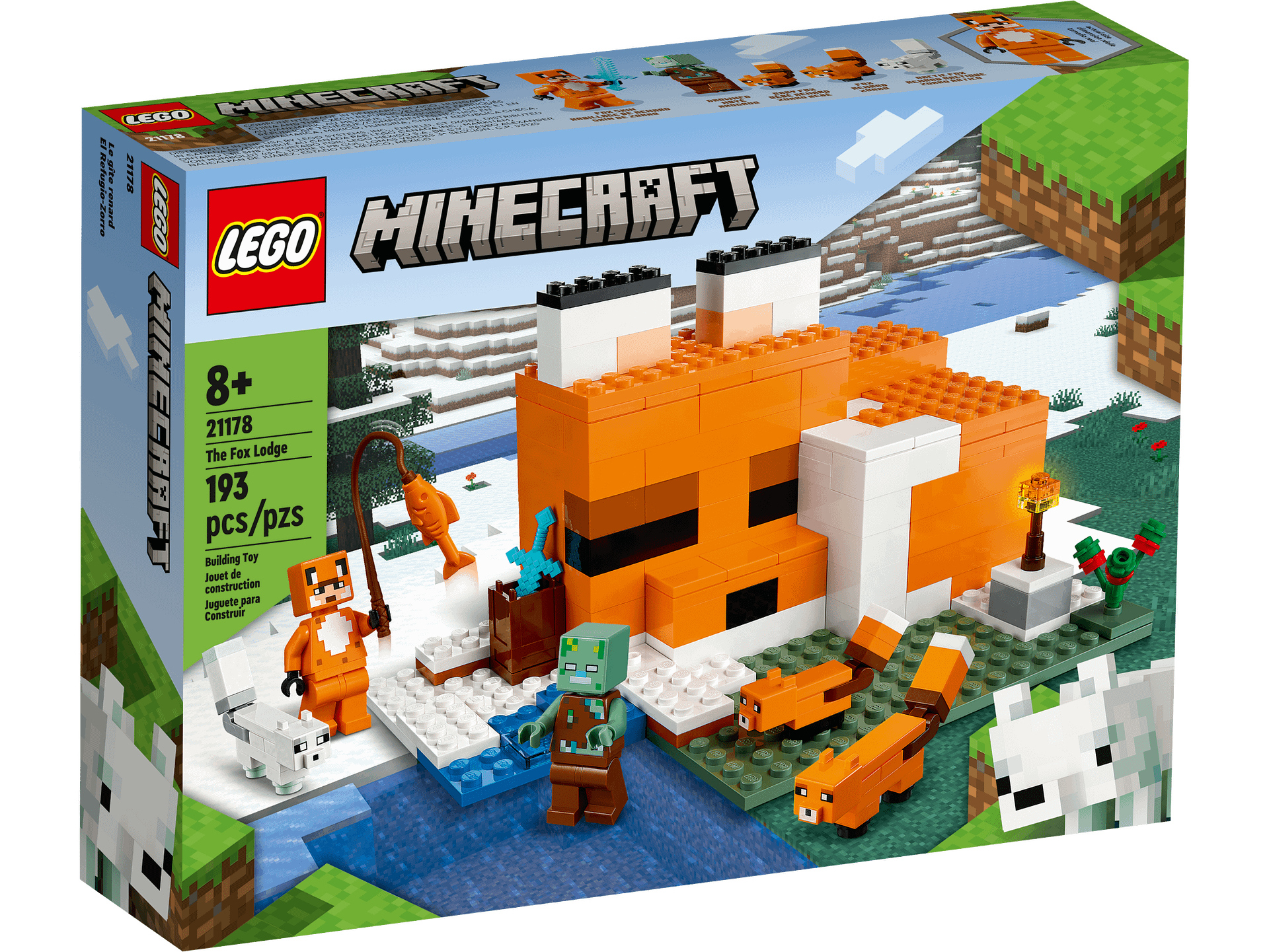 LEGO® 21178 The Fox Lodge - Minecraft®