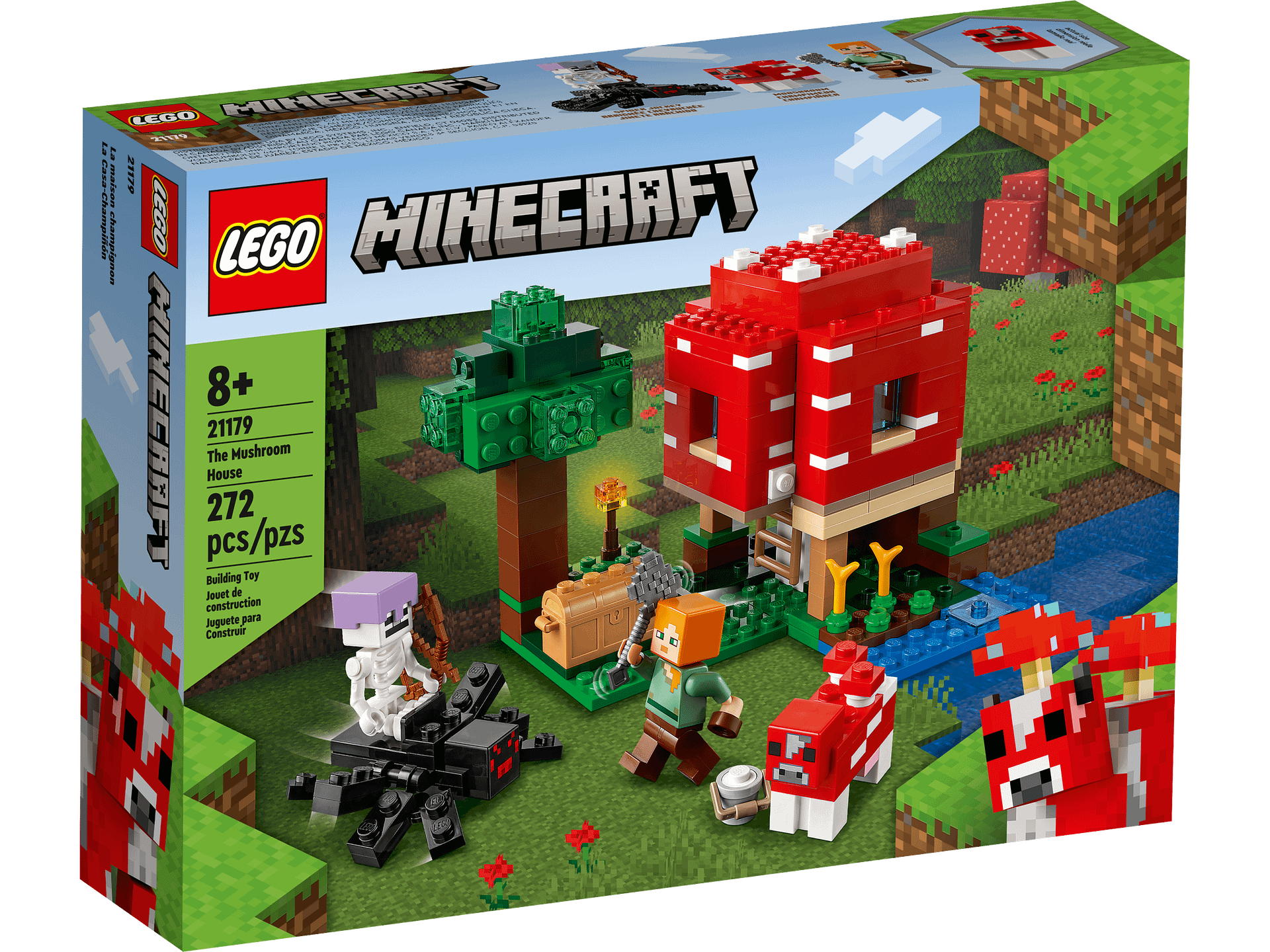 LEGO® 21179 The Mushroom House - Minecraft®