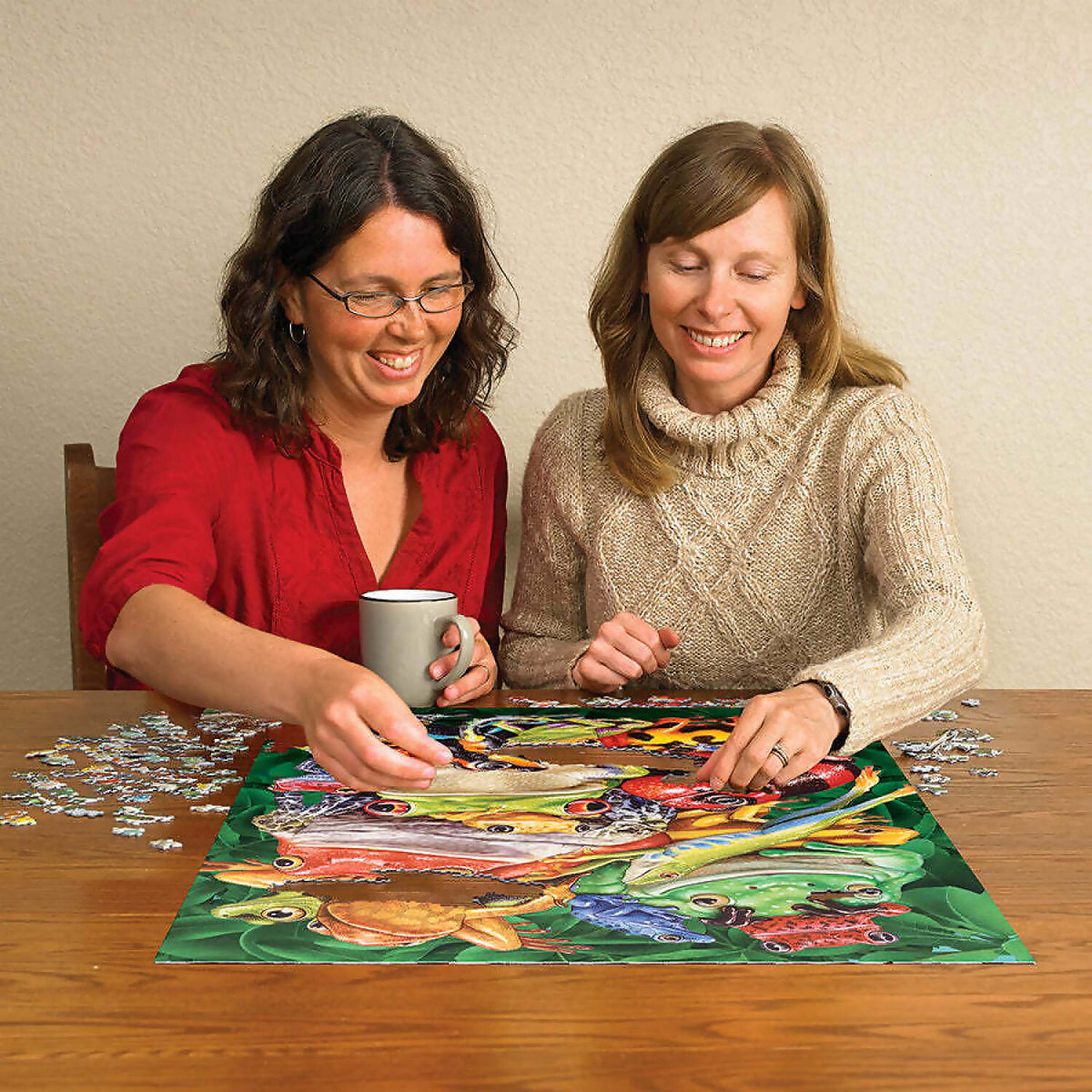 Cobble Hill - Frog Business - Jigsaw Puzzle 1000 Pieces