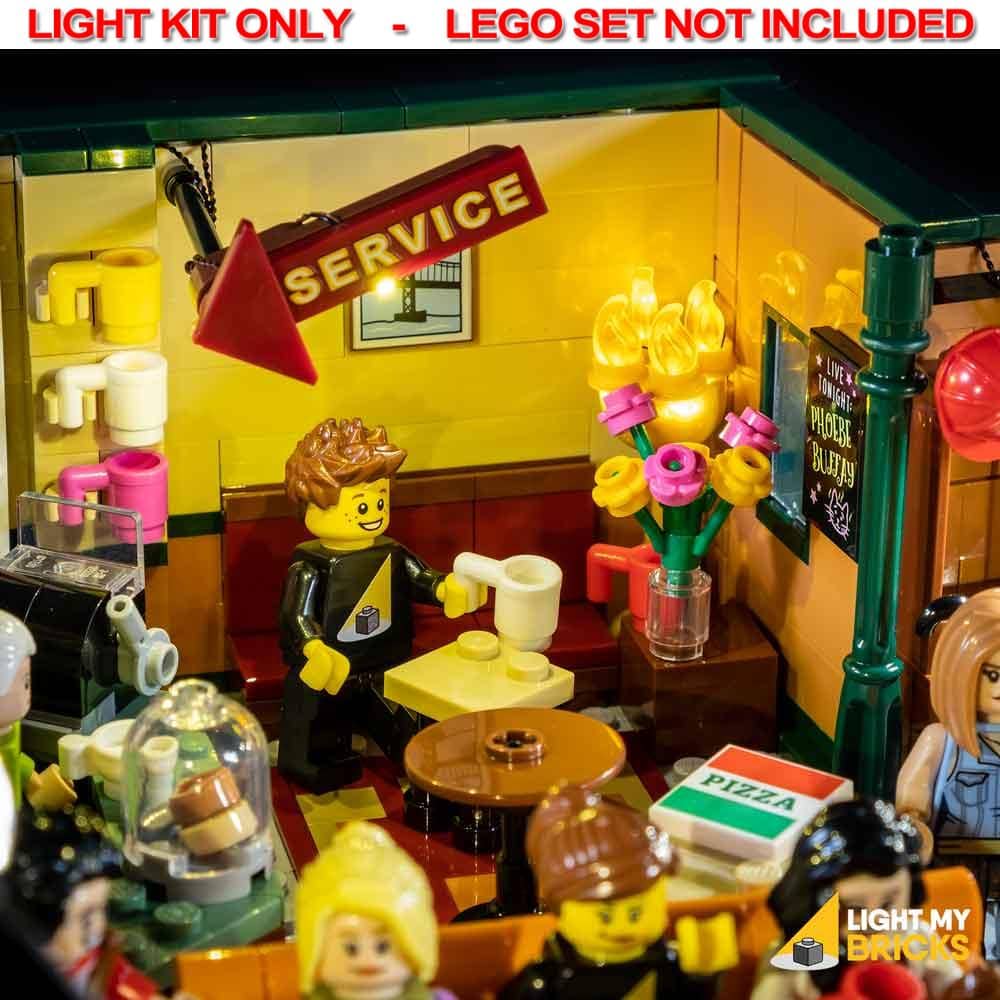 Light My Bricks - LIGHT KIT for LEGO® Friends Central Perk 21319