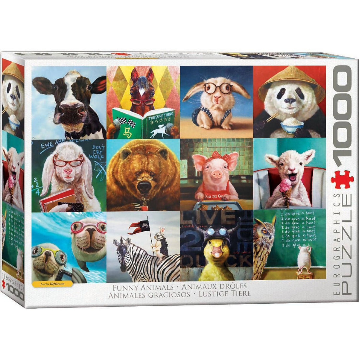 EuroGraphics - Funny Animals - Jigsaw Puzzle 1000 Pieces