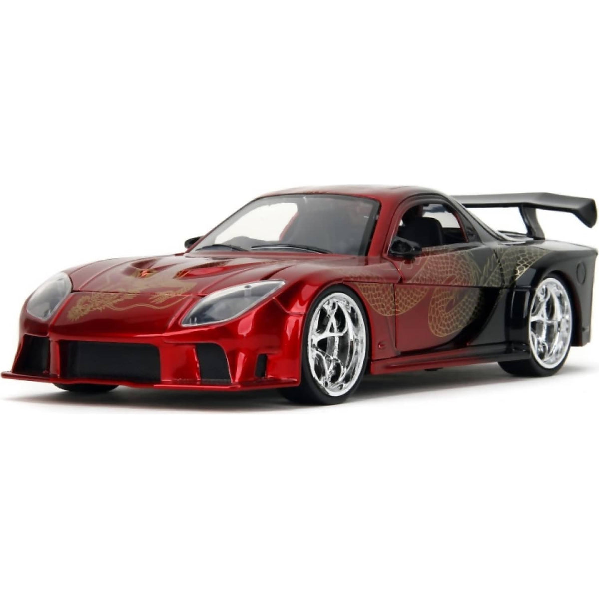 JADA TOYS - PINK SLIPS 1995 MAZDA RX-7 WIDEBODY 1:24 SCALE DIECAST VEHICLE
