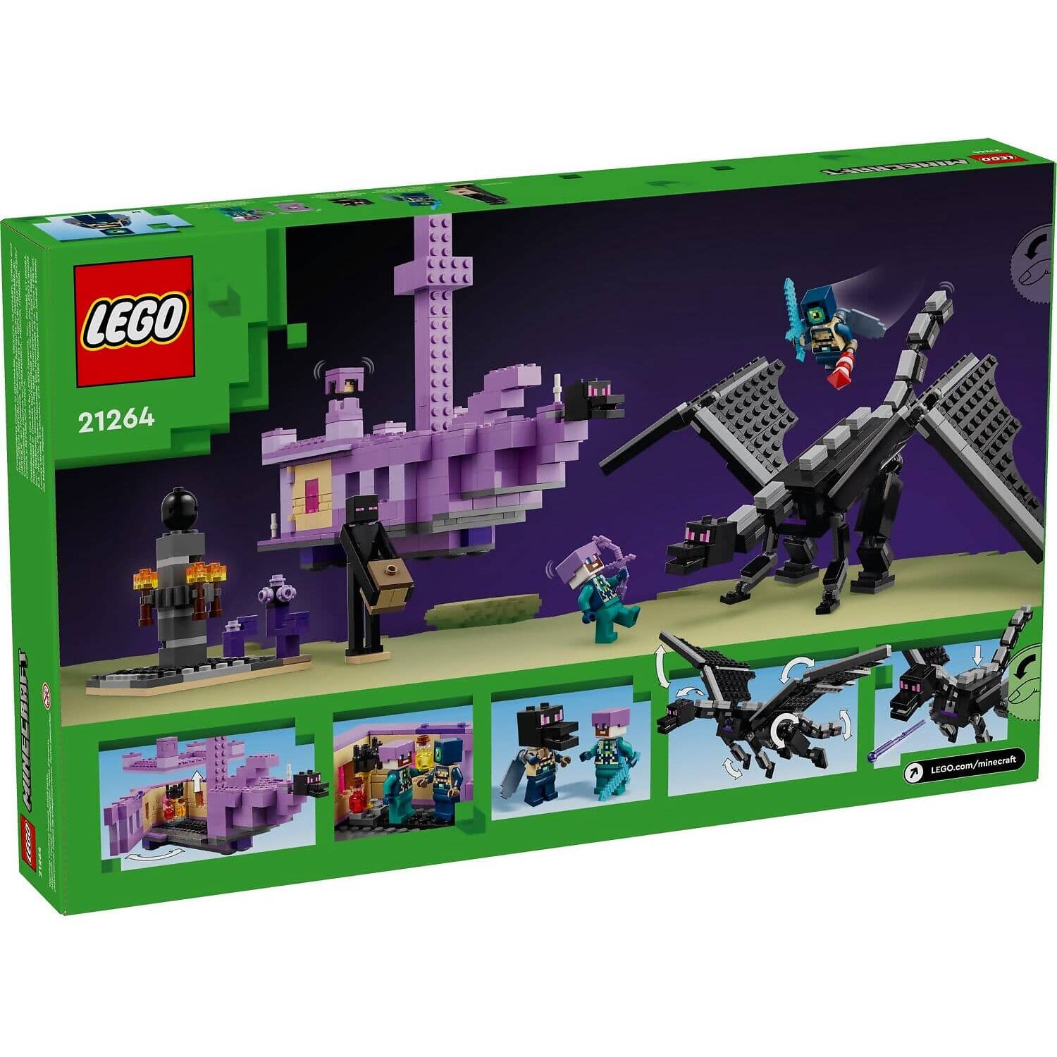 LEGO® 21264 The Ender Dragon and End Ship - Minecraft®