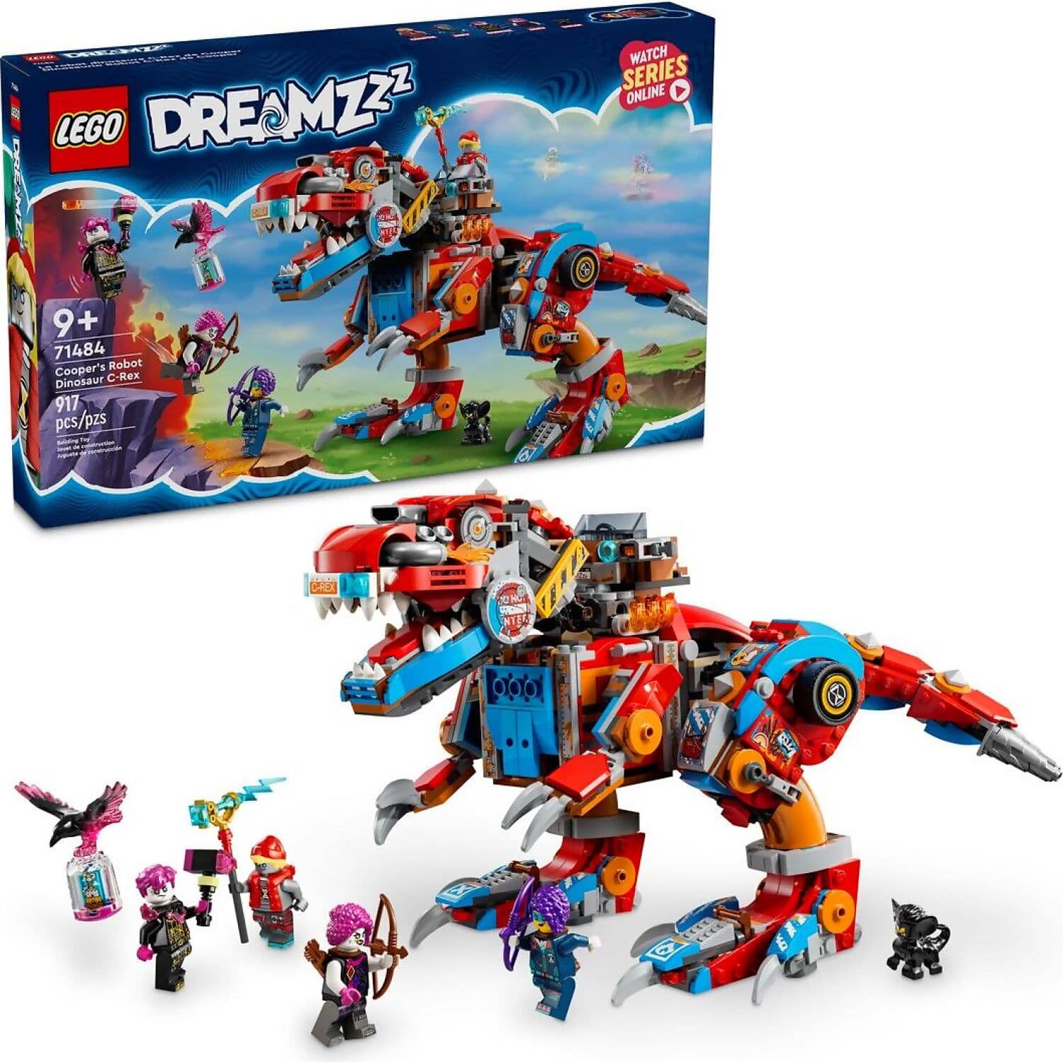 LEGO® 71484 Cooper's Robot Dinosaur C-Rex - Dreamzzz