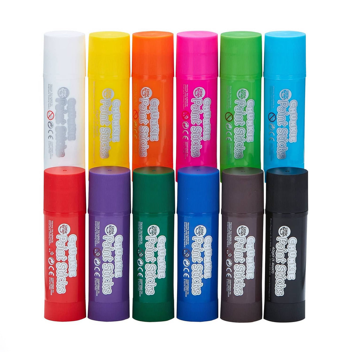 Little Brian - Paint Stick Chunky 12 Pack