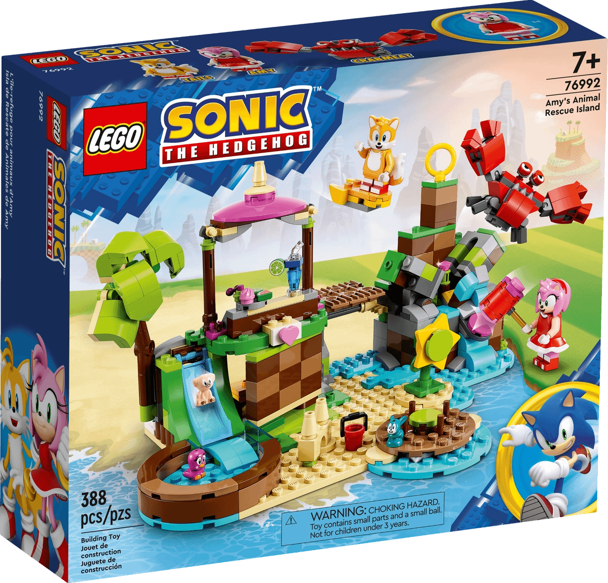 LEGO® 76992 Amy's Animal Rescue Island - Sonic the Hedgehog™
