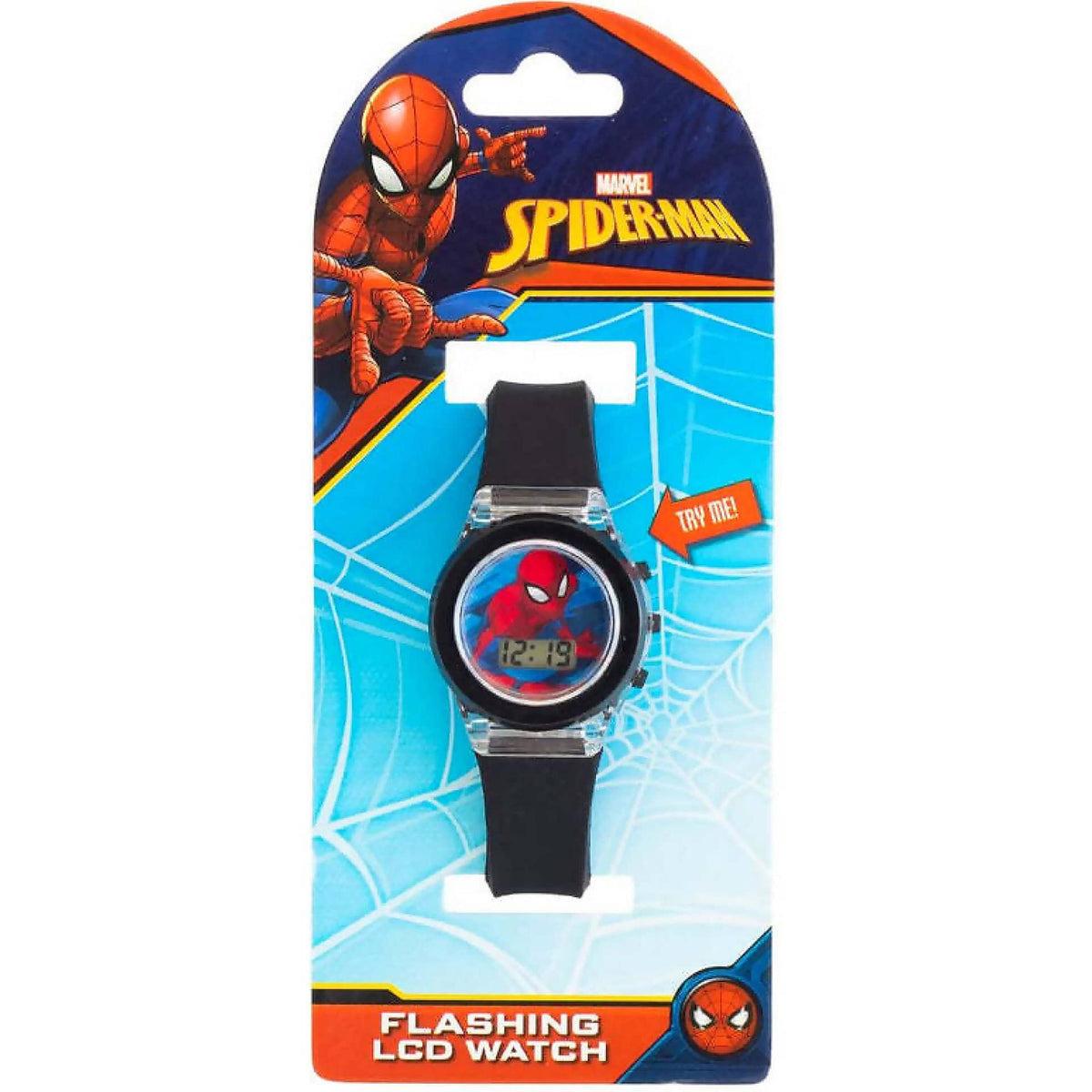 Digital Lcd Light Up Watch Spiderman - You Monkey