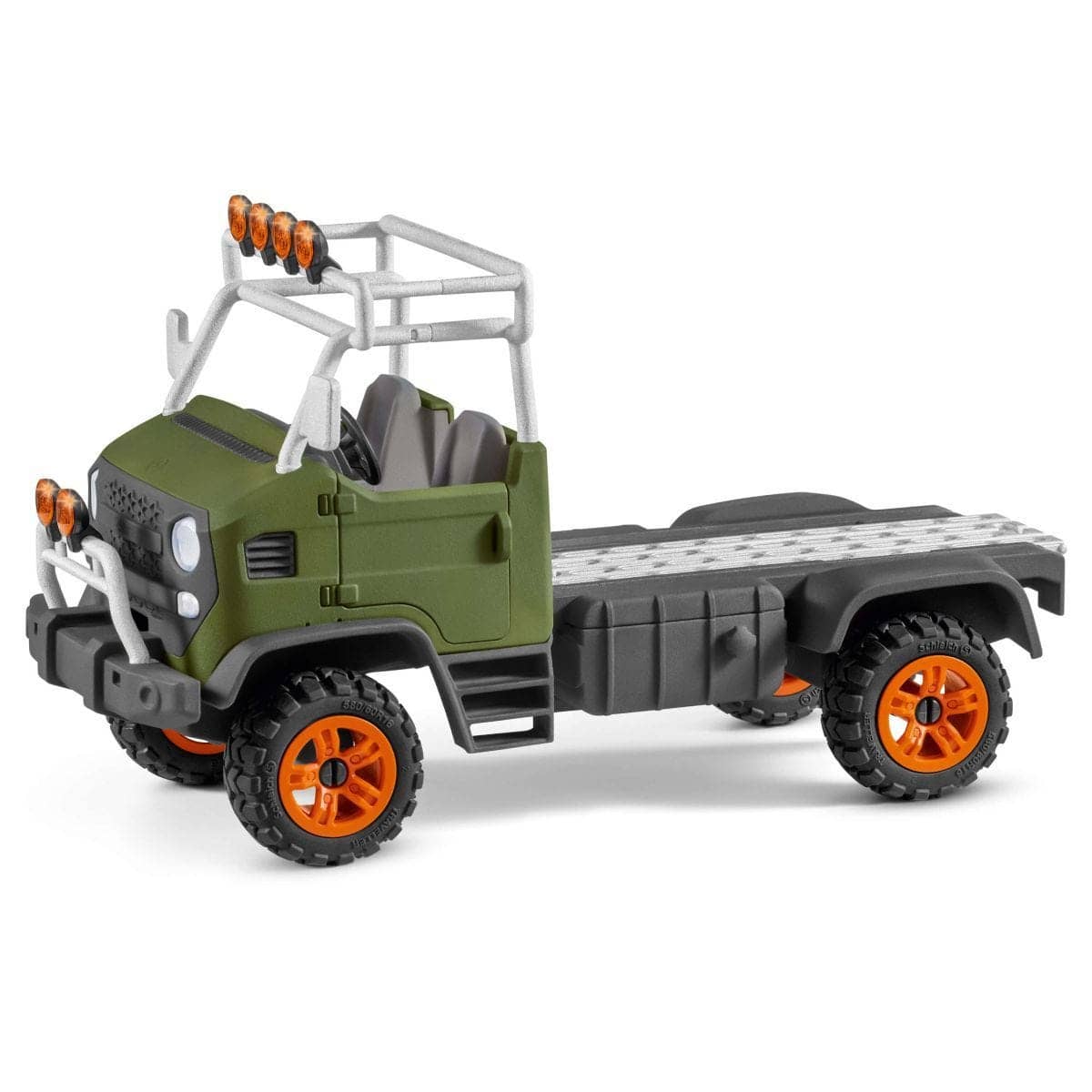 Schleich - Animal Rescue Large Truck Wildlife Animal Figurine Playset Animal Playset