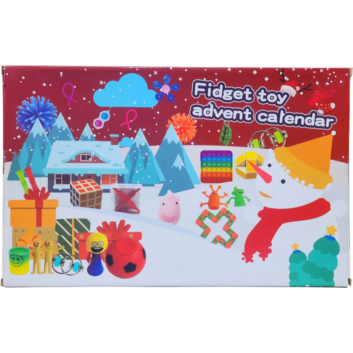Simpl Dimpl - Pop It Fidget Toy Advent Christmas Calendar