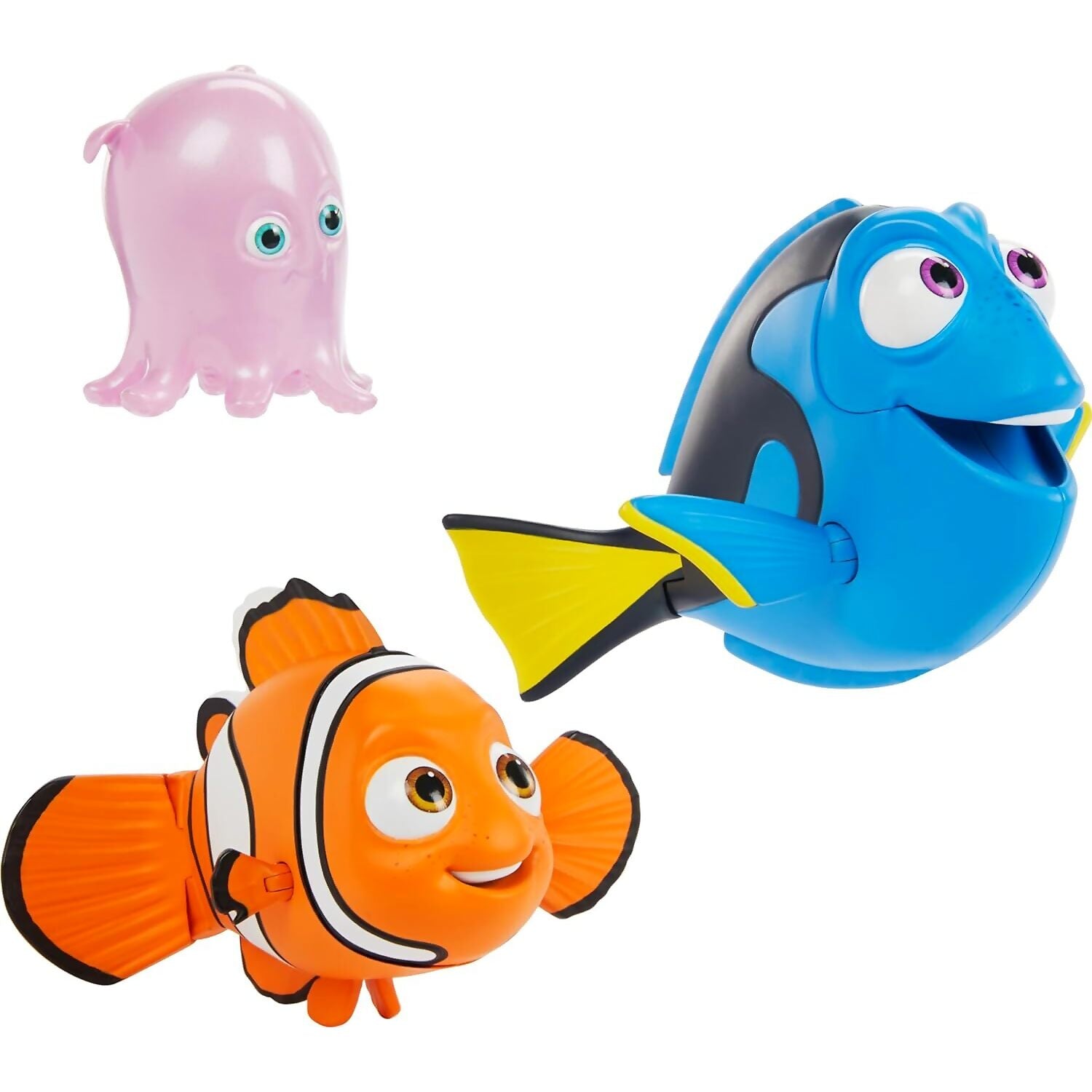 Disney Pixar - Finding Nemo Action Figure Storyteller 3 Pack Nemo Dory And Pearl - Mattel