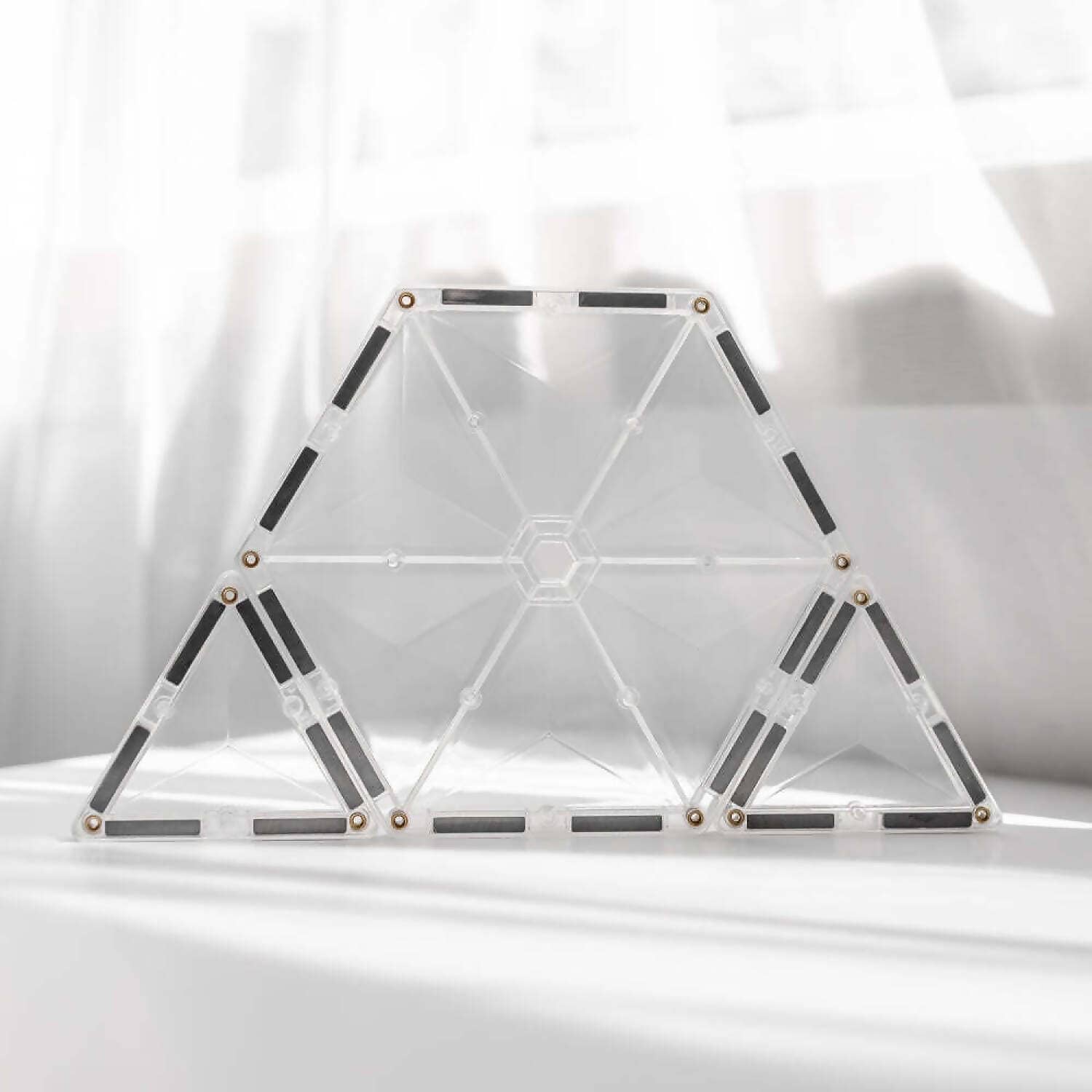 Connetix - Magnetic Tiles Clear Pack 34pc