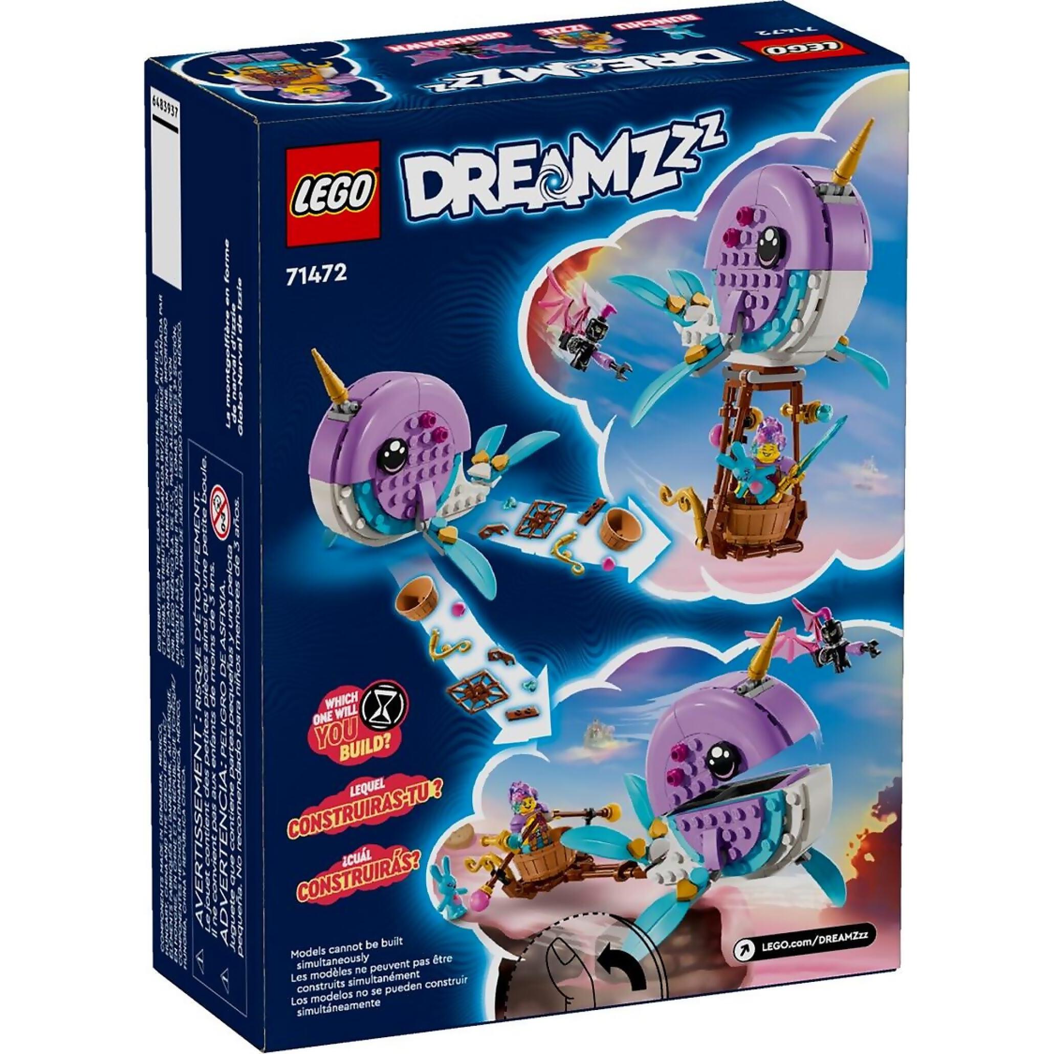 LEGO® 71472 Izzie's Narwhal Hot-Air Balloon - DREAMZzz™