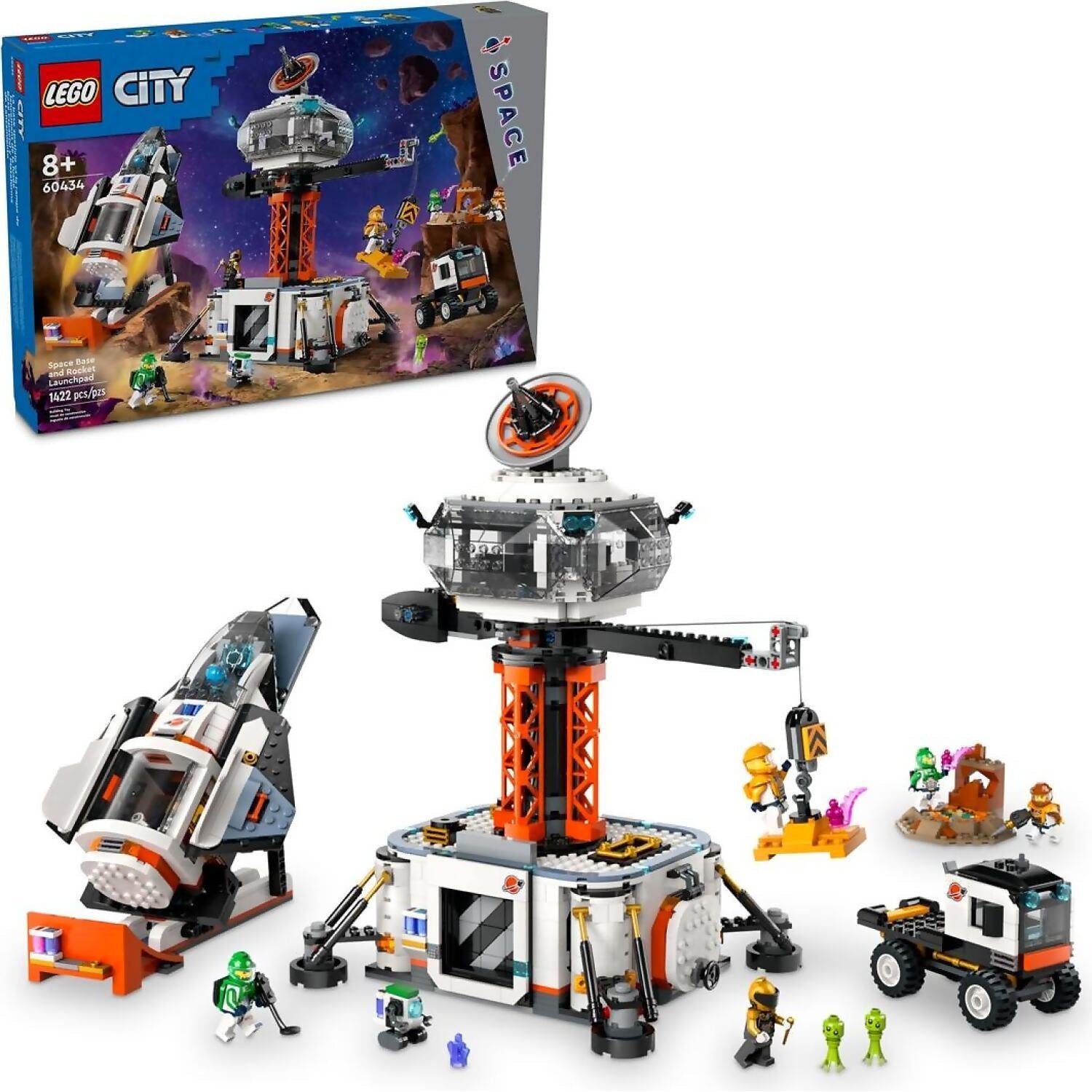 LEGO® 60434 Space Base and Rocket Launchpad - City