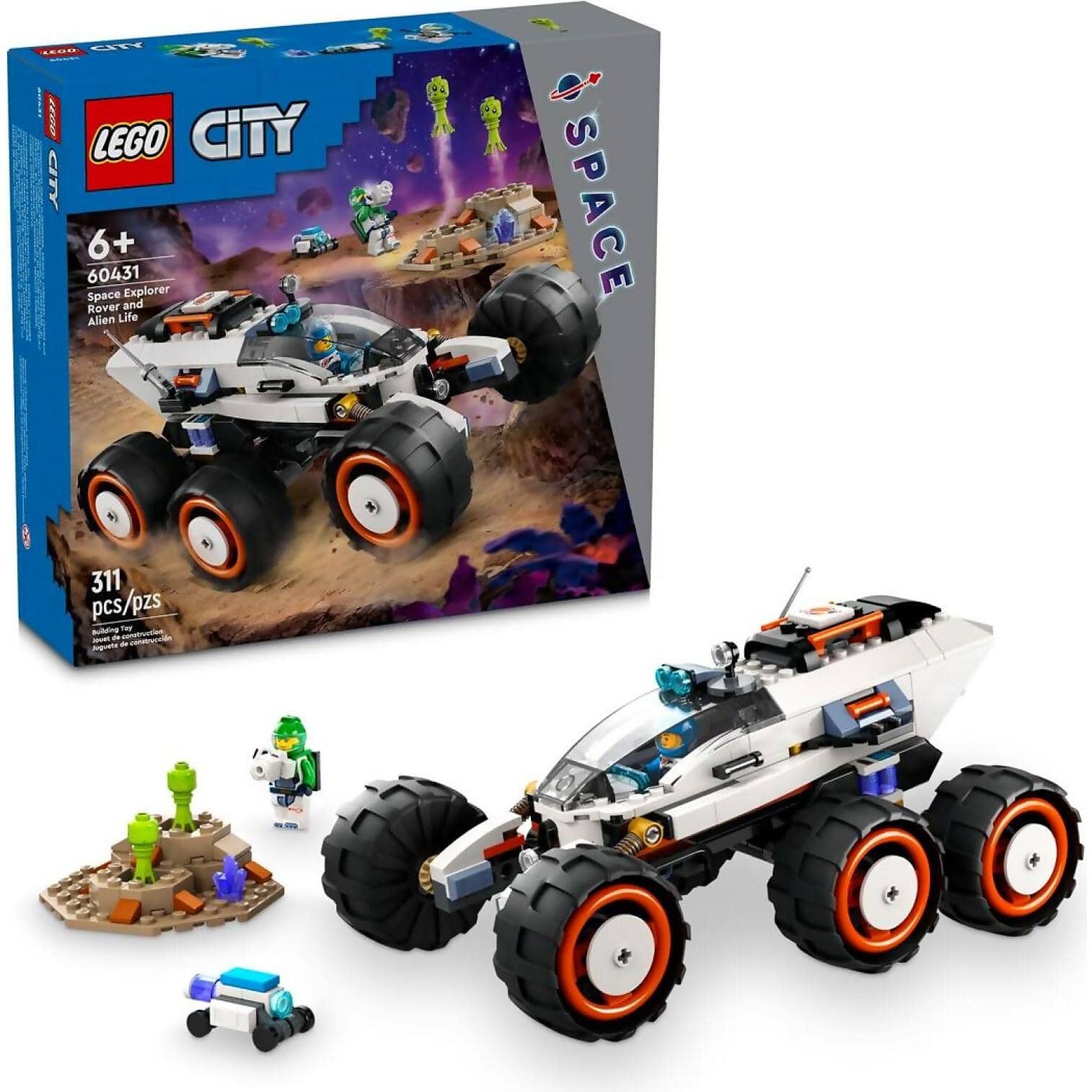LEGO® 60431 Space Explorer Rover and Alien Life - City