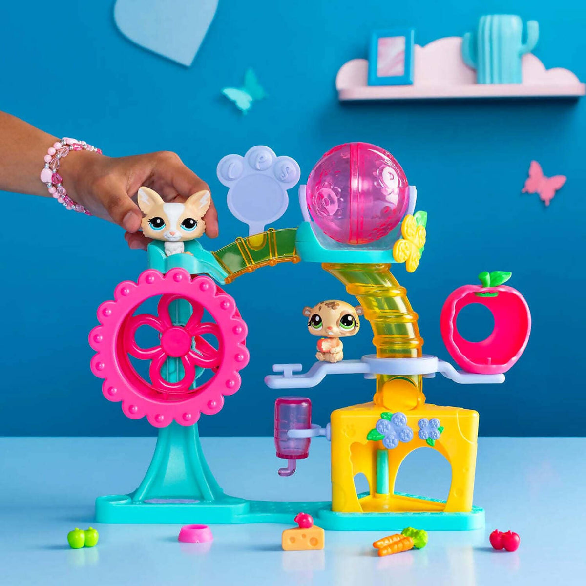 Littlest Pet Shop - Fun Factory Figurine Playset