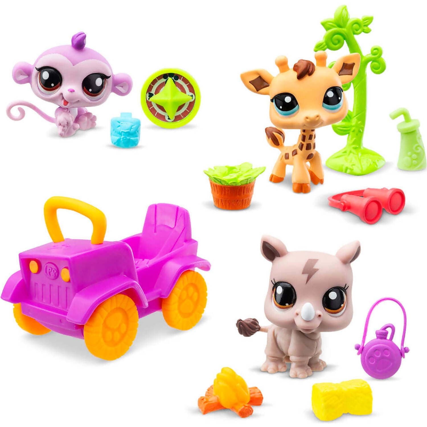 Littlest Pet Shop - Safari Play Pack Playset