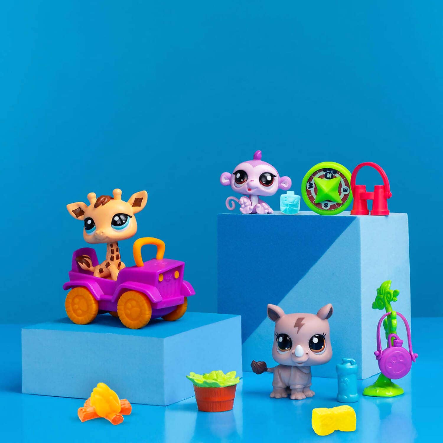 Littlest Pet Shop - Safari Play Pack Playset