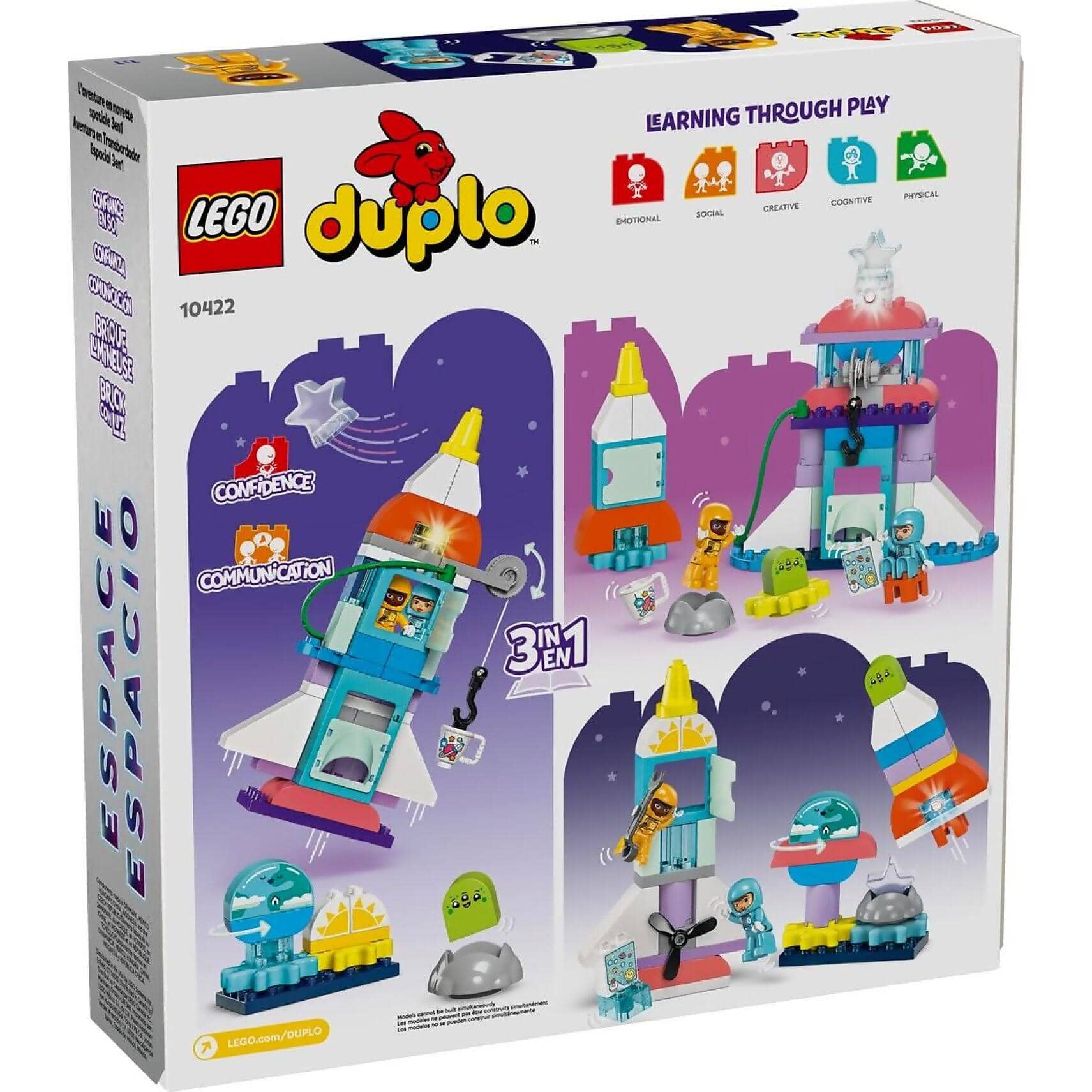 LEGO® 10422 3in1 Space Shuttle Adventure - DUPLO®