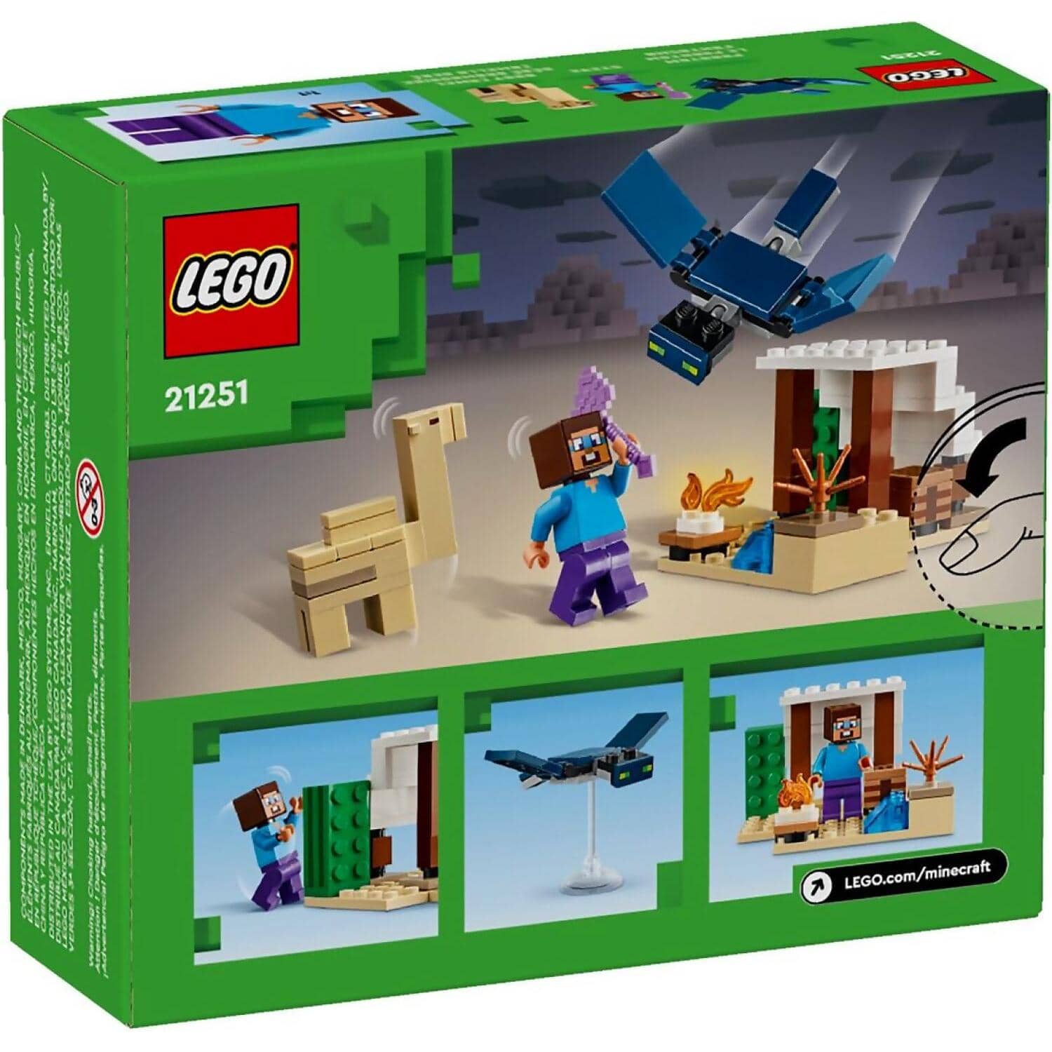 LEGO® 21251 Steve's Desert Expedition - Minecraft®