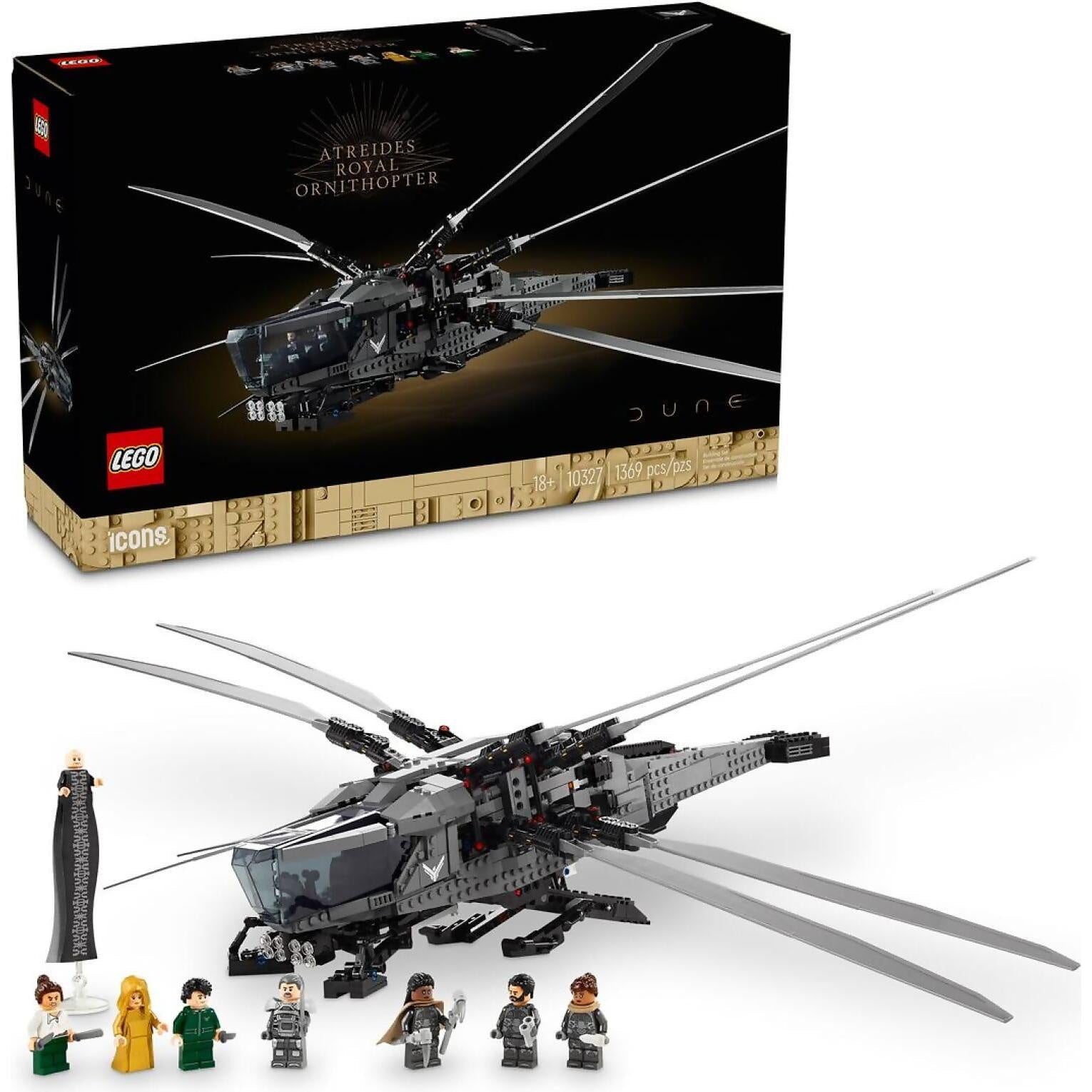 LEGO® 10327 Dune Atreides Royal Ornithopter - Icons
