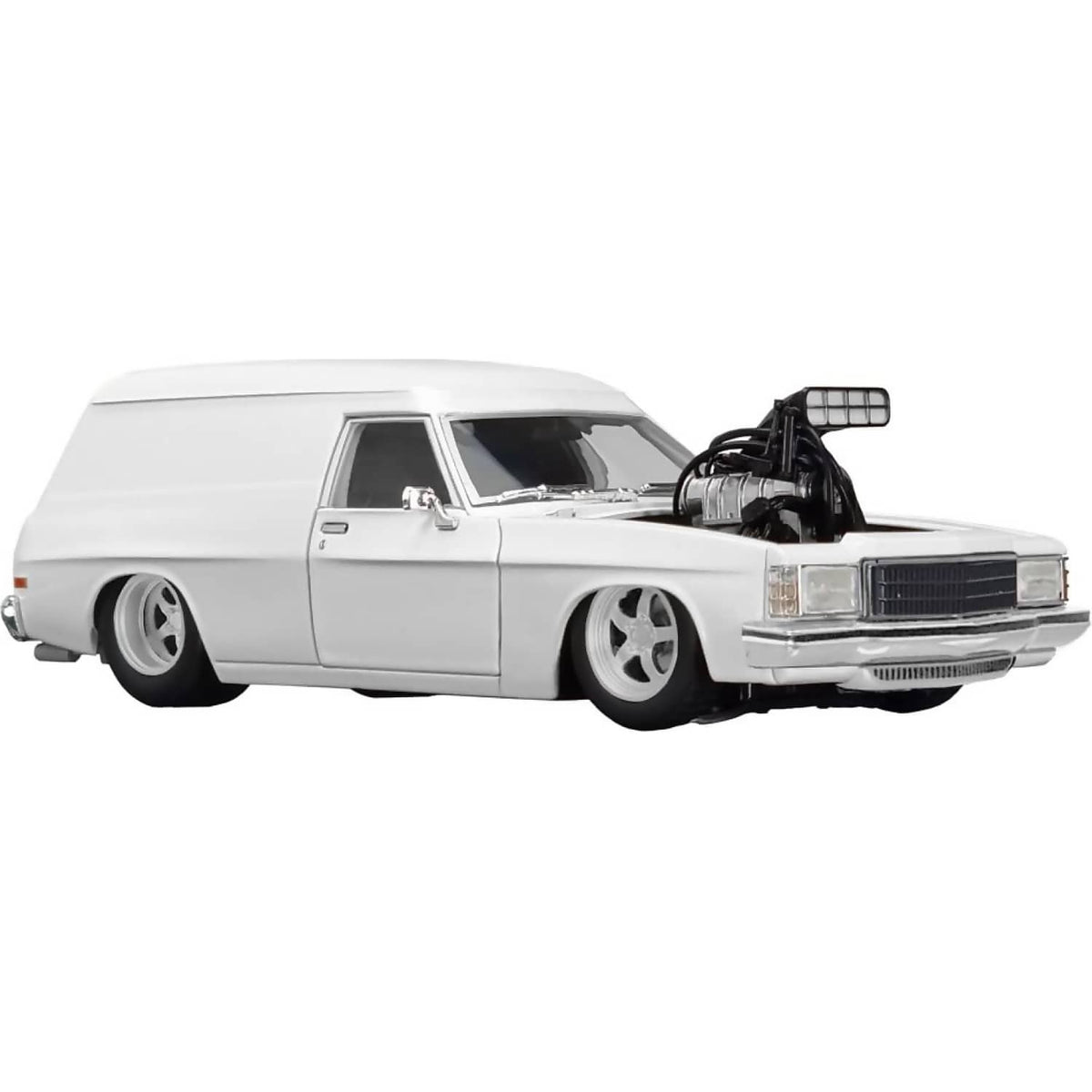 DDA COLLECTIBLES - 1:24 SCALE - 1975 HJ HOLDEN PANELVAN SUPER CHARGED & SLAMMED - PLASTIC DIECAST MODEL KIT