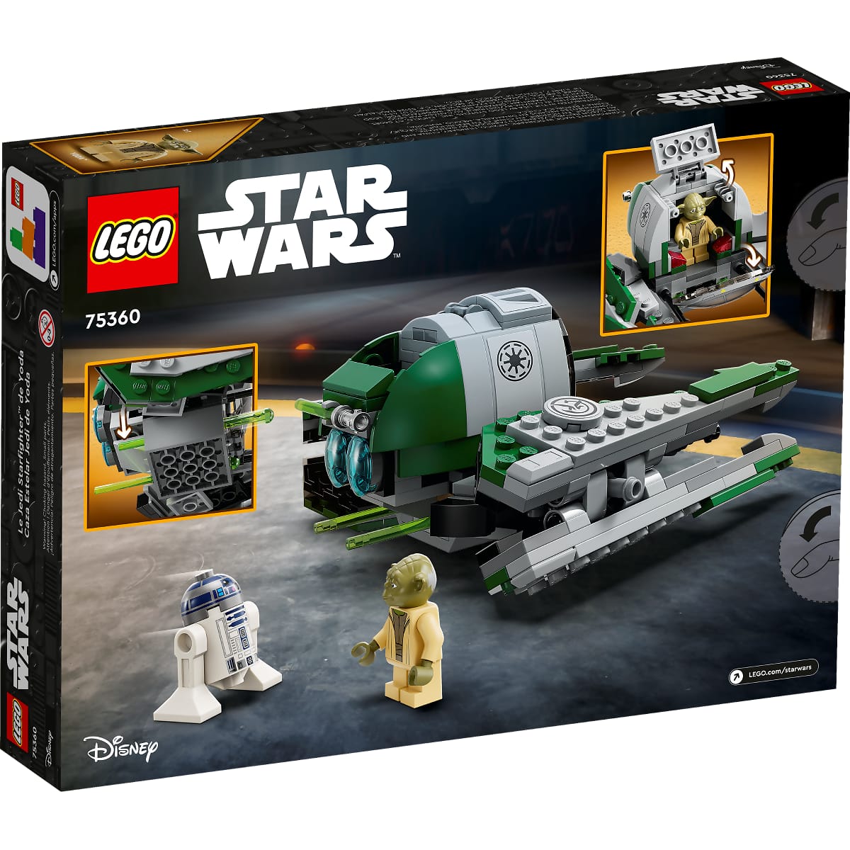 LEGO® 75360 Yoda's Jedi Starfighter - Star Wars™
