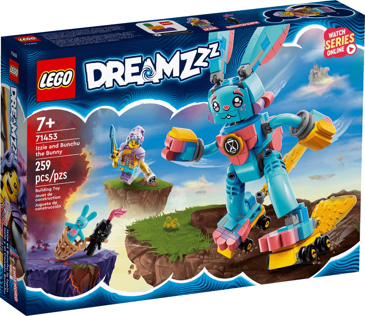 LEGO® 71453 Izzie and Bunchu the Bunny - DreamZzz